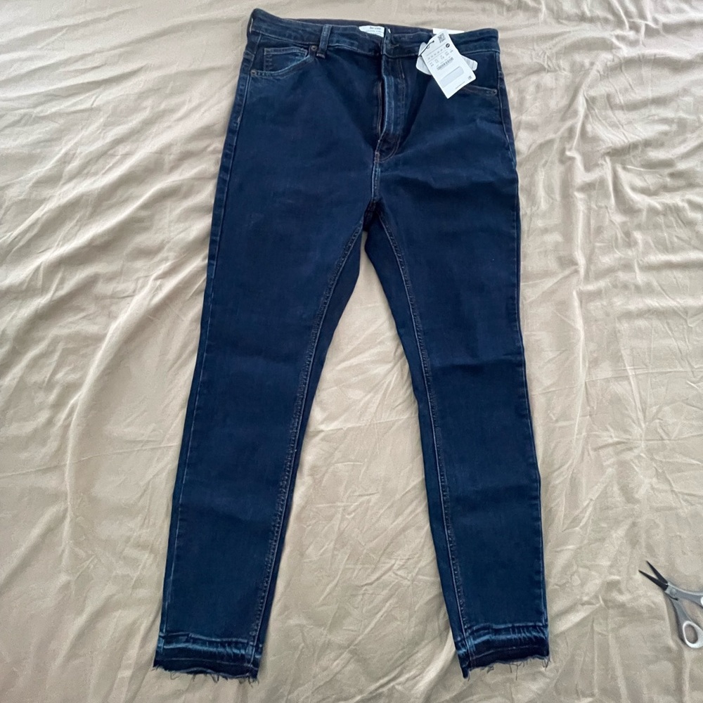 Bershka Skinny Ankle Super High Rise Jeans - NWT - Size 12